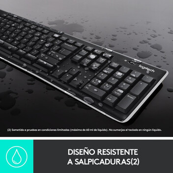 Logitech K270 Teclado Inalámbrico Negro Logitech K270 Teclado Inalámbrico Negro
