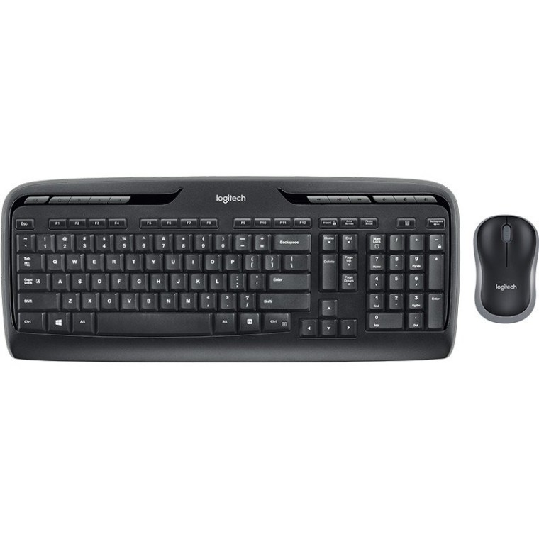 Logitech MK330 Wireless Combo Teclado + Ratón Negros