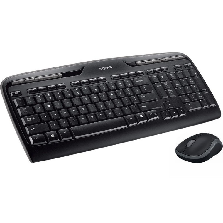 Logitech MK330 Wireless Combo Teclado + Ratón Negros