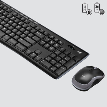 Logitech MK270 Combo Teclado Layout USA + Ratón Inalámbrico Logitech MK270 Combo Teclado Layout USA + Ratón Inalámbrico