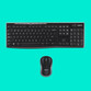 Logitech MK270 Combo Teclado Layout USA + Ratón Inalámbrico Logitech MK270 Combo Teclado Layout USA + Ratón Inalámbrico