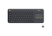 Logitech K400 Plus Teclado Inalámbrico con Touchpad Negro Layout Alemán Logitech K400 Plus Teclado Inalámbrico con Touchpad Negro Layout Alemán
