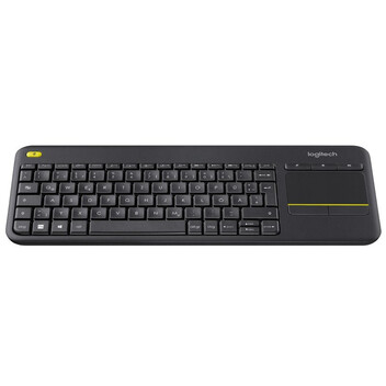 Logitech K400 Plus Teclado Inalámbrico con Touchpad Negro Layout Alemán Logitech K400 Plus Teclado Inalámbrico con Touchpad Negro Layout Alemán