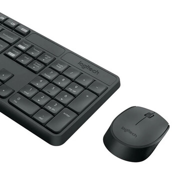 Logitech MK235 Wireless Conjunto de Teclado + Rato Sem Fios (PT) Logitech MK235 Wireless Conjunto de Teclado + Rato Sem Fios (PT)
