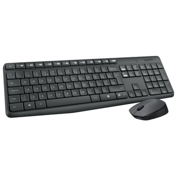 Logitech MK235 Wireless Conjunto de Teclado + Rato Sem Fios (PT) Logitech MK235 Wireless Conjunto de Teclado + Rato Sem Fios (PT)