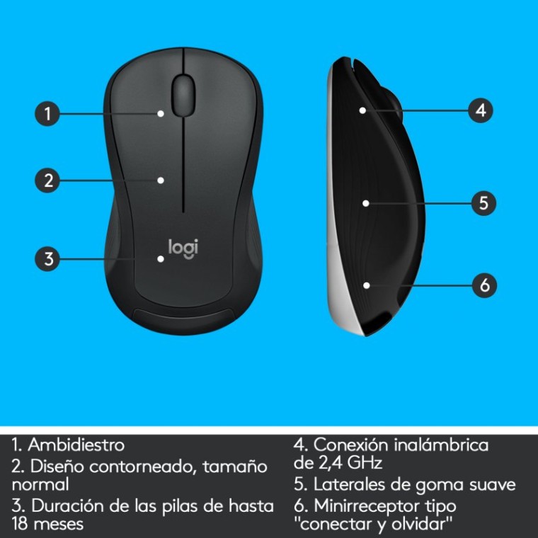 Logitech MK540 Advanced Combo Teclado Inalámbrico + Ratón