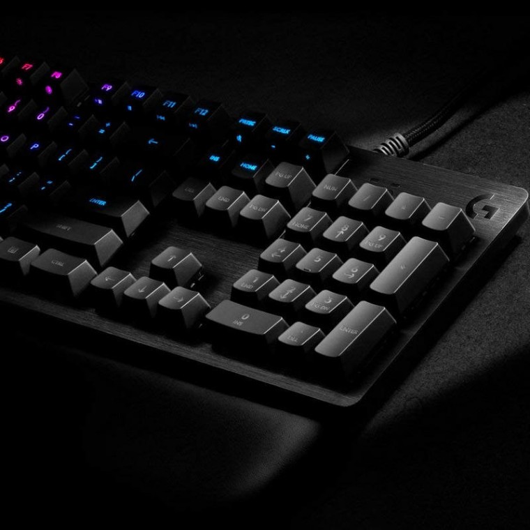 Logitech G513 Teclado Mecánico Gaming Retroiluminado Switch Romer-G Táctil (PT)