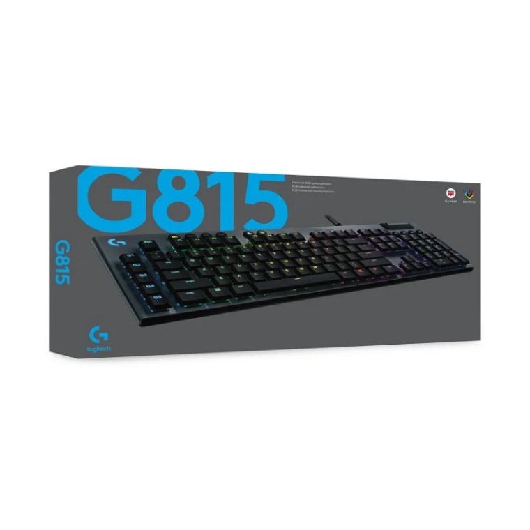 Logitech G815 Teclado Mecánico Gaming RGB GL Táctil