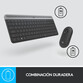Logitech MK470 Slim Combo Teclado + Ratón Inalámbricos