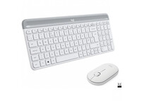 Logitech MK470 Slim Combo Teclado + Ratón Inalámbricos Blanco Logitech MK470 Slim Combo Teclado + Ratón Inalámbricos Blanco