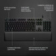 Logitech G513 Carbón Teclado Mecánico Gaming RGB GX Brown Logitech G513 Carbón Teclado Mecánico Gaming RGB GX Brown