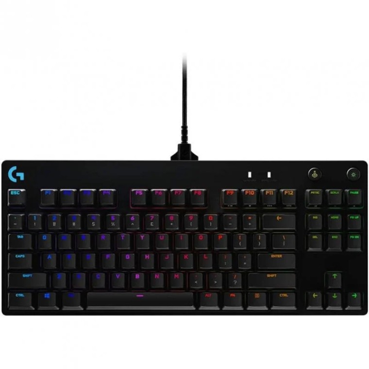 Logitech G Pro TKL Teclado Gaming Mecánico RGB QWERTZ (GER) GX Blue