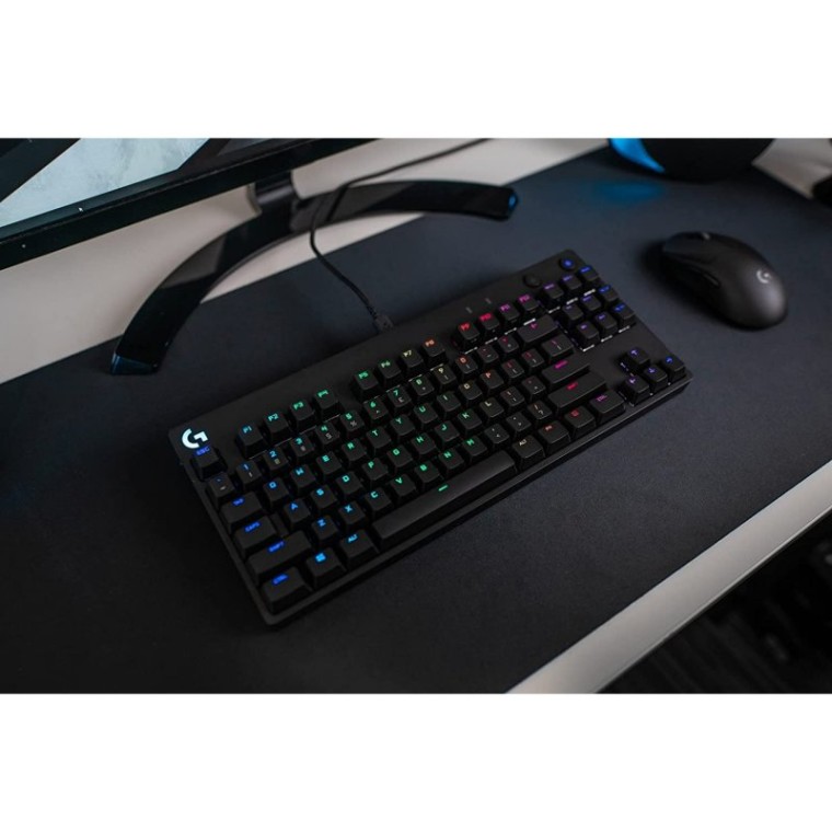 Logitech G Pro TKL Teclado Gaming Mecánico RGB QWERTZ (GER) GX Blue