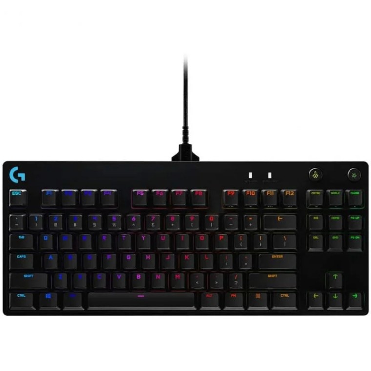 Logitech G Pro Teclado Mecánico Gaming RGB Switch GX Azul