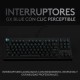 Logitech G Pro Teclado Mecánico Gaming RGB Switch GX Azul