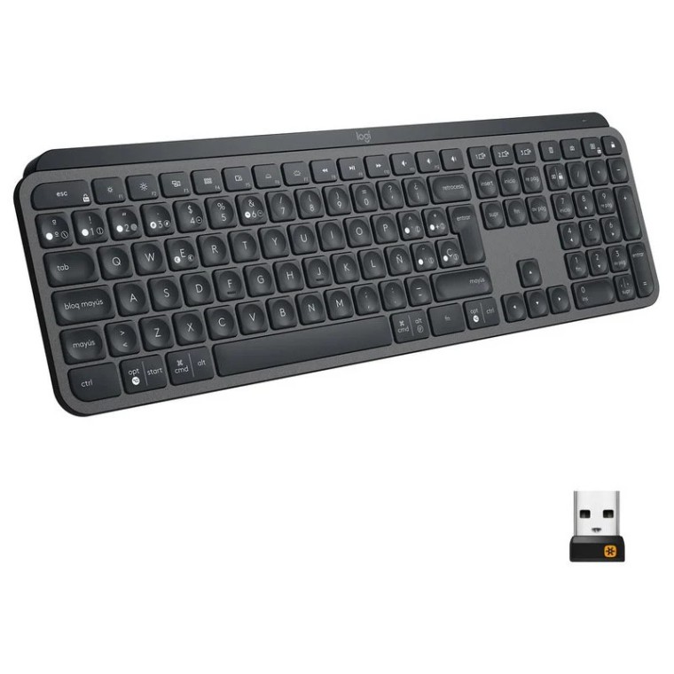 Logitech MX Keys Teclado Inalámbrico Avanzado Grafito