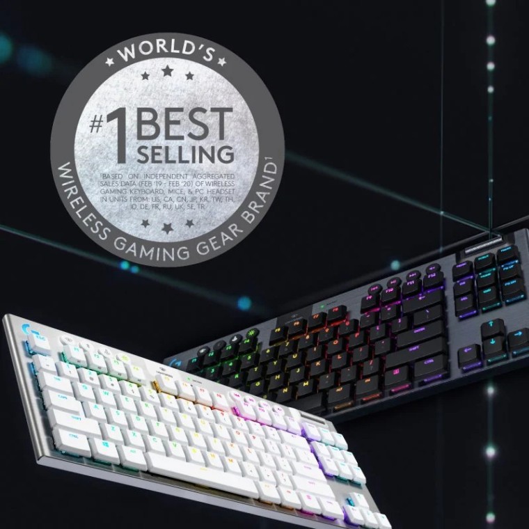 Logitech G915 TKL RGB Teclado Mecánico Gaming Inalámbrico GL Táctil