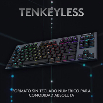 Logitech G915 TKL RGB Teclado Mecánico Gaming Inalámbrico GL Táctil Logitech G915 TKL RGB Teclado Mecánico Gaming Inalámbrico GL Táctil