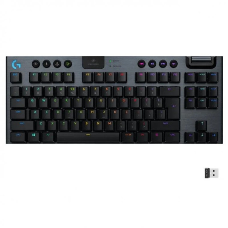 Logitech G915 TKL RGB Teclado Mecánico Gaming Inalámbrico GL Táctil US