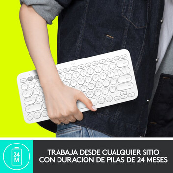 Logitech K380 Teclado Bluetooth Multi-Device Blanco Logitech K380 Teclado Bluetooth Multi-Device Blanco