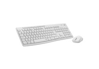Logitech MK295 Combo Teclado + Ratón Inalámbricos Blanco Crudo