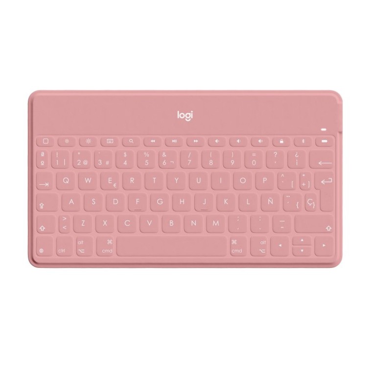 Logitech Keys-To-Go Teclado Bluetooth Rosa para iPhone/iPad/Apple TV