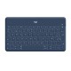 Logitech Keys-To-Go Teclado Inalámbrico Bluetooth Azul para iPhone/iPad/Apple TV