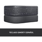 Logitech Ergo K860 Teclado Inalámbrico Ergonómico USB/Bluetooth Negro