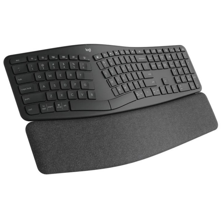 Logitech Ergo K860 For Business Teclado Inalámbrico Bluetooth Negro QWERTY UK