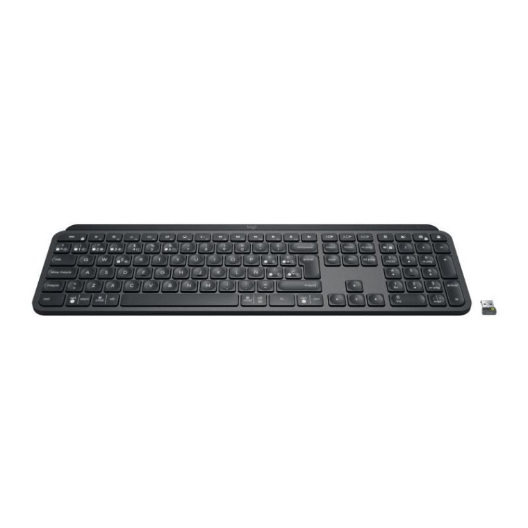 Logitech MX Keys For Business Teclado Inalámbrico Retroiluminado Grafito Layout DE