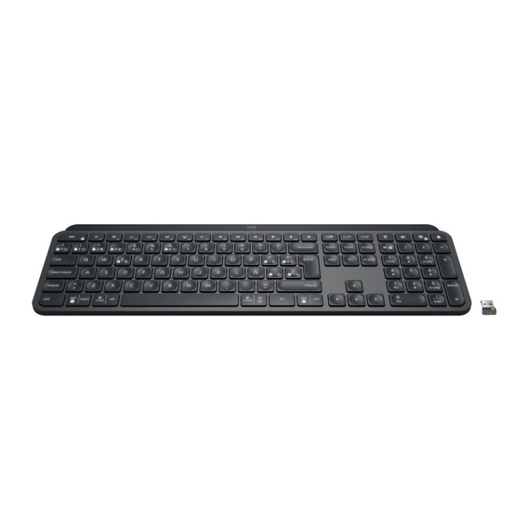 Logitech MX Keys For Business Teclado Inalámbrico Retroiluminado Grafito Layout FR