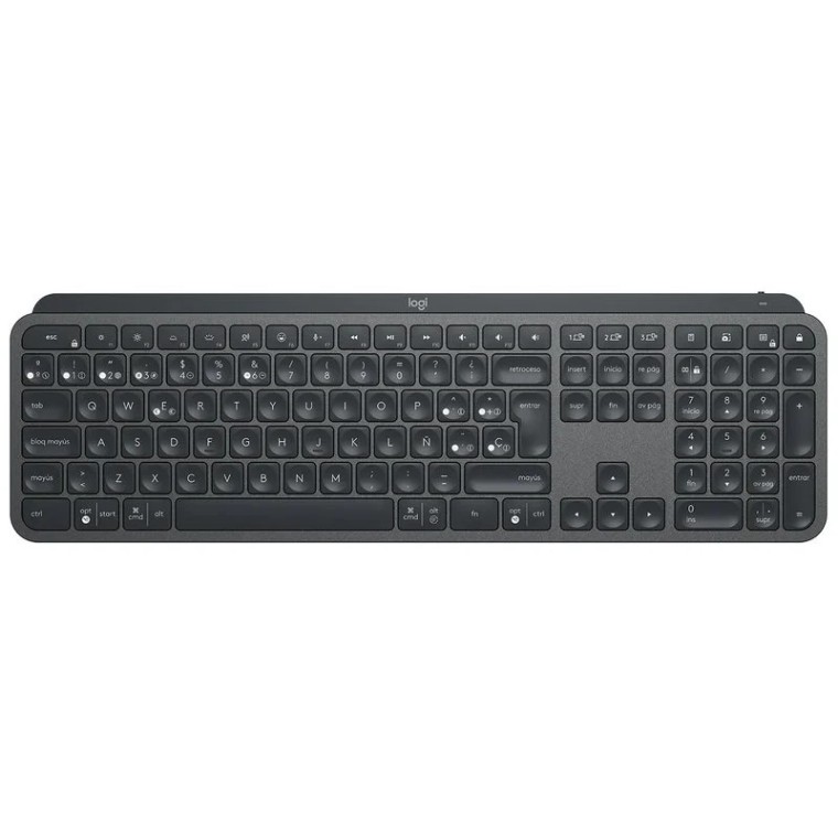 Logitech MX Keys For Business Teclado Inalámbrico Retroiluminado Gris