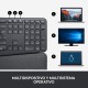 Logitech Ergo K860 For Business Teclado Inalámbrico Bluetooth Negro