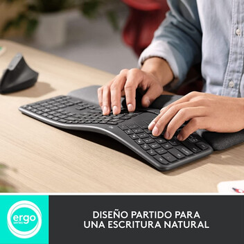 Logitech Ergo K860 For Business Teclado Inalámbrico Bluetooth Negro Logitech Ergo K860 For Business Teclado Inalámbrico Bluetooth Negro