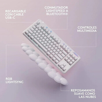 Logitech G715 Teclado Gaming Inalámbrico LIGHTSYNC RGB Interruptores Táctiles GX Brown Logitech G715 Teclado Gaming Inalámbrico LIGHTSYNC RGB Interruptores Táctiles GX Brown