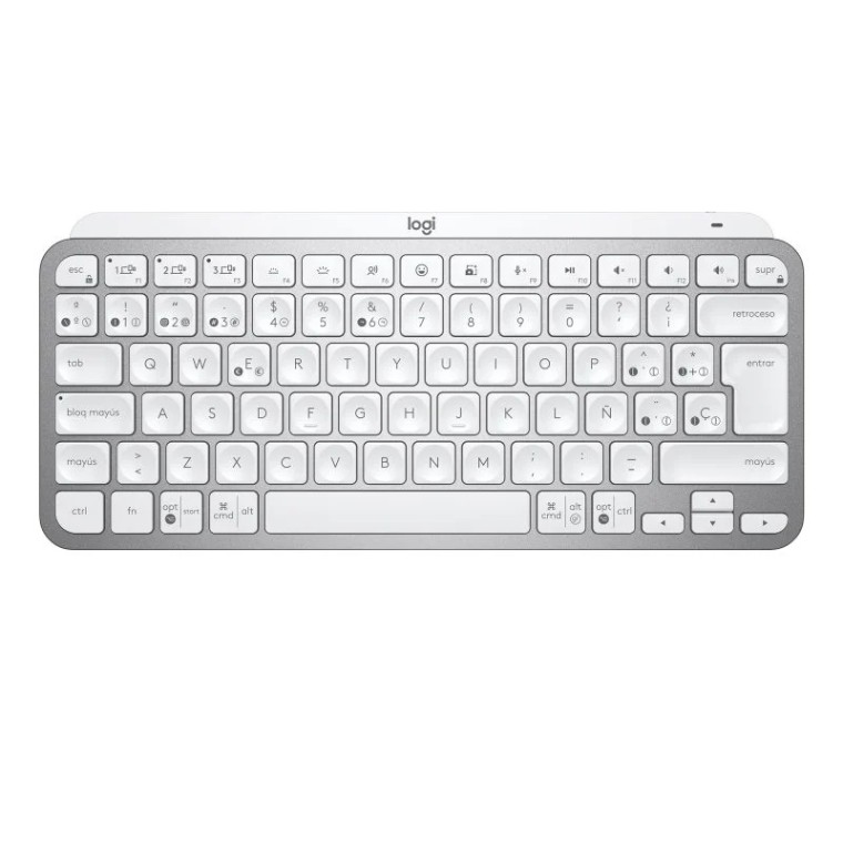 Logitech MX Keys Mini Teclado Inalámbrico Bluetooth Gris