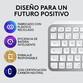 Logitech MX Keys Mini Teclado Inalámbrico Bluetooth Gris Logitech MX Keys Mini Teclado Inalámbrico Bluetooth Gris