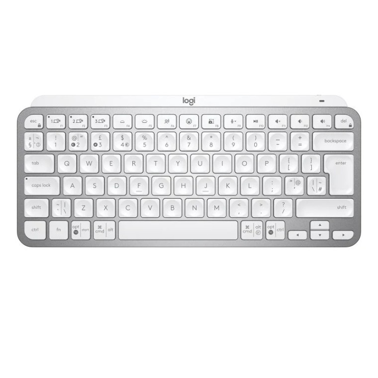 Logitech MX Keys Mini Teclado Inalámbrico Bluetooth Gris Layout UK