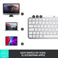 Logitech MX Keys Mini Teclado Bluetooth para Mac Logitech MX Keys Mini Teclado Bluetooth para Mac