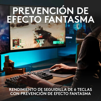 Logitech G413 TKL SE Teclado Gaming Mecánico Retroiluminado