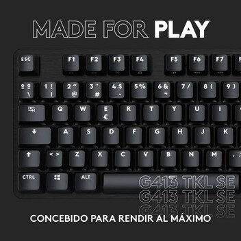 Logitech G413 TKL SE Teclado Gaming Mecánico Retroiluminado