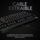 Logitech G PRO Teclado Mecánico TKL Gaming RGB Switch GX Blue con Clic Perceptible