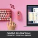 Logitech Pop Keys Heartbreaker Teclado Mecánico Inalámbrico con Teclas de Emojis Personalizables