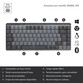 Logitech MX Mini Teclado Mecánico Retroiluminado Inalámbrico Grafito Layout US Logitech MX Mini Teclado Mecánico Retroiluminado Inalámbrico Grafito Layout US