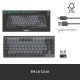 Logitech MX Mini Teclado Mecánico Retroiluminado Inalámbrico Grafito Layout US