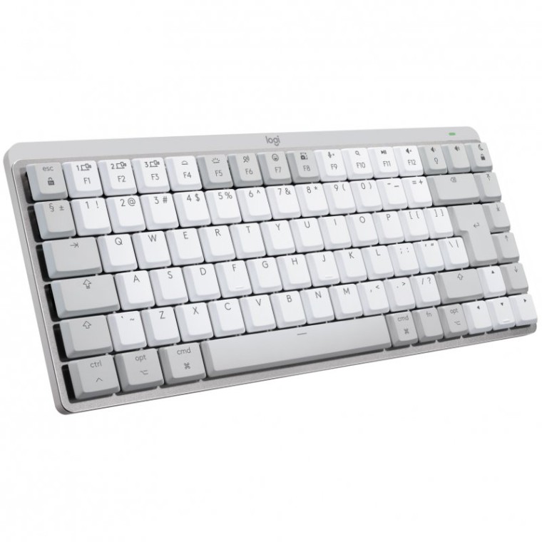 Logitech MX Mechanical Mini para Mac Teclado Mecánico Inalámbrico Gris Pálido (USA)