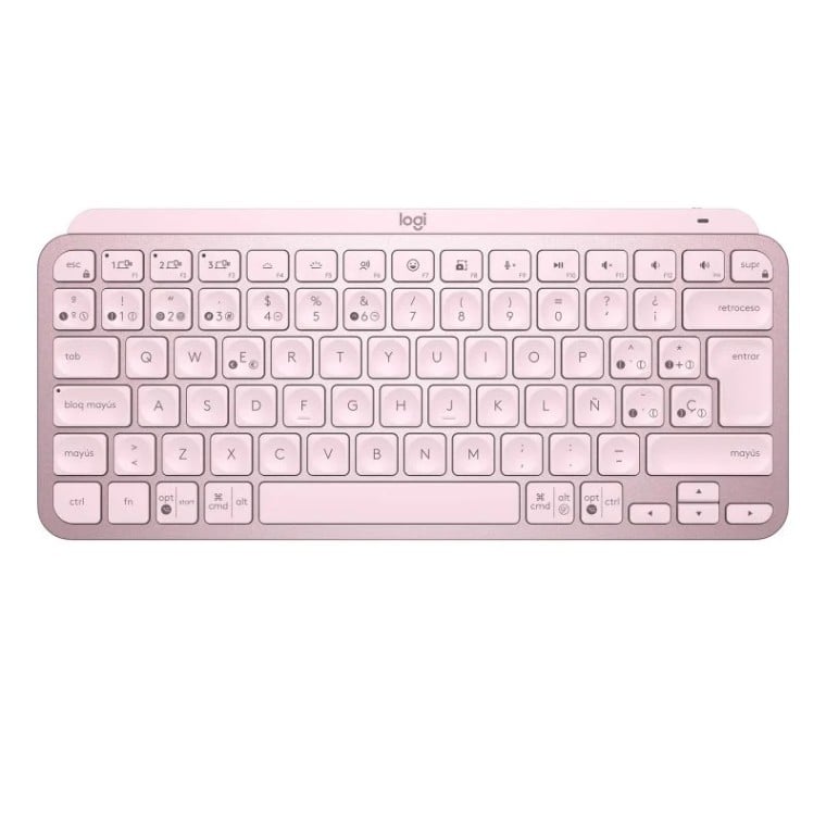 Logitech MX Keys Mini Teclado Inalámbrico Bluetooth Rosa