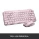 Logitech MX Keys Mini Teclado Inalámbrico Bluetooth Rosa