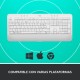 Logitech Signature K650 Teclado Inalámbrico Bluetooth Blanco