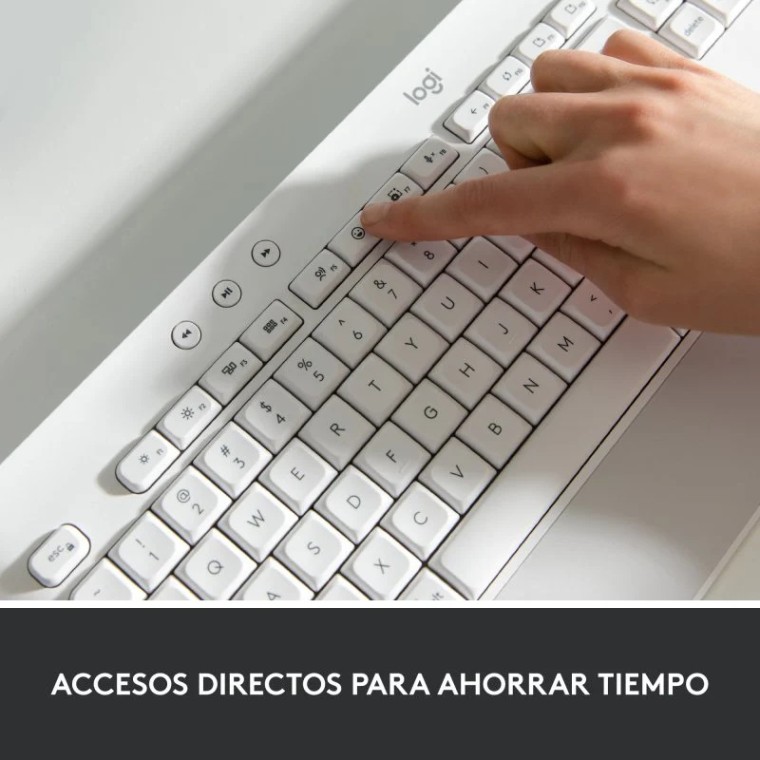 Logitech Signature K650 Teclado Inalámbrico Bluetooth Blanco